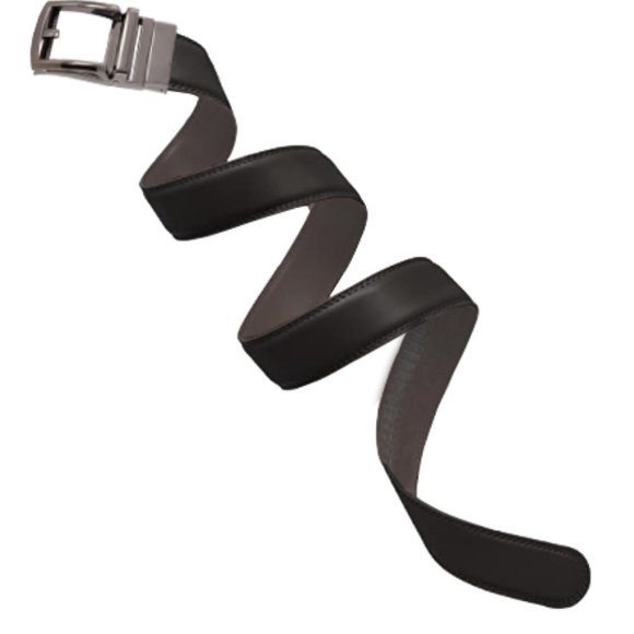 Reversible Ratchet Belts For Men-Genuine Leather-One Size-2 Colors, 1 Belt (1PK) - Picture 9 of 16